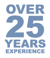 Over 25 Years Experience